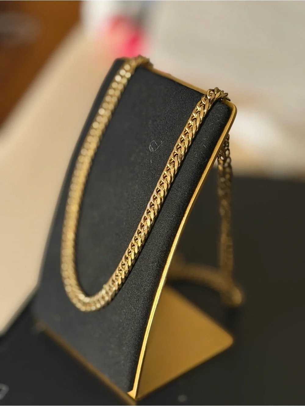 Gold Cuban Link Necklace — 5mm